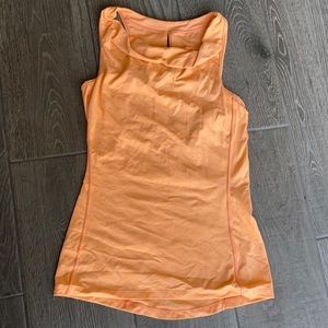 Gaiam Orange Cowl Workout Tank
